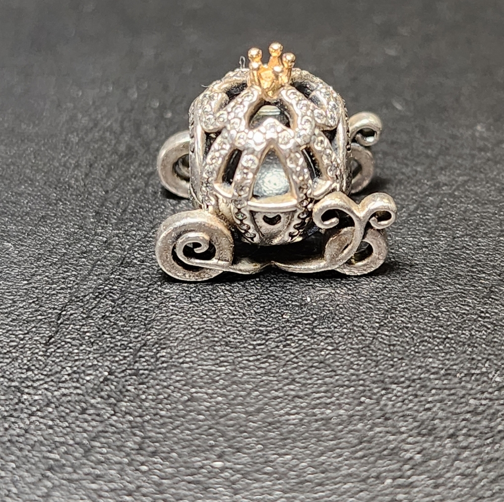 Pandora - Disney, Cinderella's Pumpkin Carriage Charm
